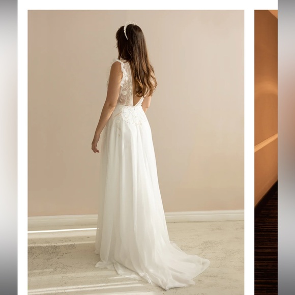 Bo and Luca size 8 Taylor gown. Purchased at sample sale, doesn’t fit properly. - Picture 2 of 6